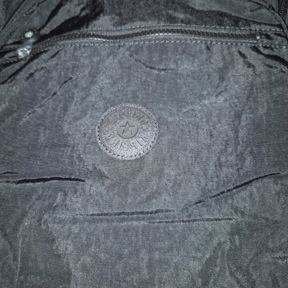 Kipling Black Backpack with Monkey New